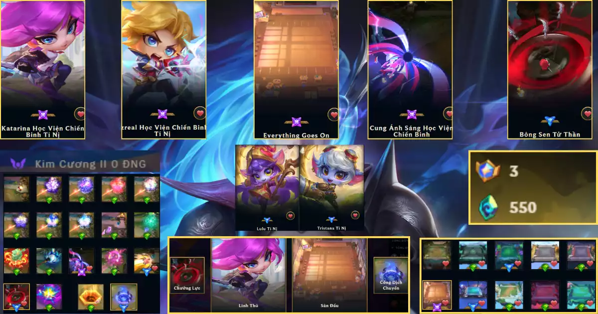 KATA + EZ + SÀN GOES + CHƯỞNG ĐẸP TFT